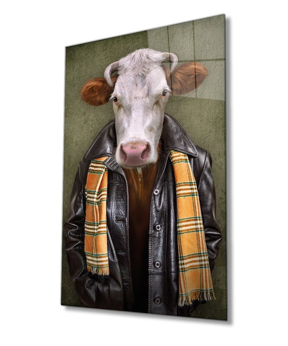 Wallity Pintura de Vidrio Templado Decorativo Multicolor 46 x 72 cm Wallity Pintura de Vidrio Templado Decorativo Multicolor 46 x 72 cm
